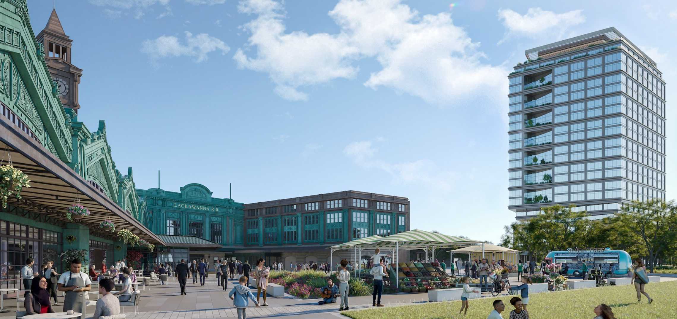 Offices and housing coming to the Hoboken waterfront Urbanize New York